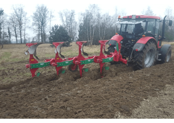 Фото-2912 Оборотный навесной плуг DOWNHIL 850 - SPRING