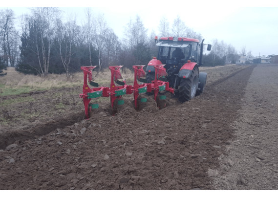 Фото-2927 Оборотный навесной плуг DOWNHIL 850 - SPRING