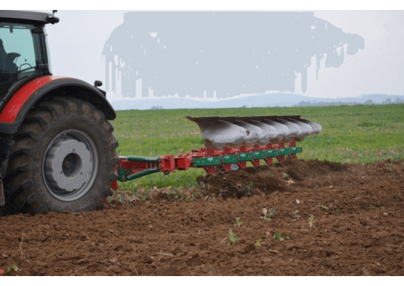 Фото-3107 Оборотный полунавесной плуг ARCOAGRO 180 - SPRING