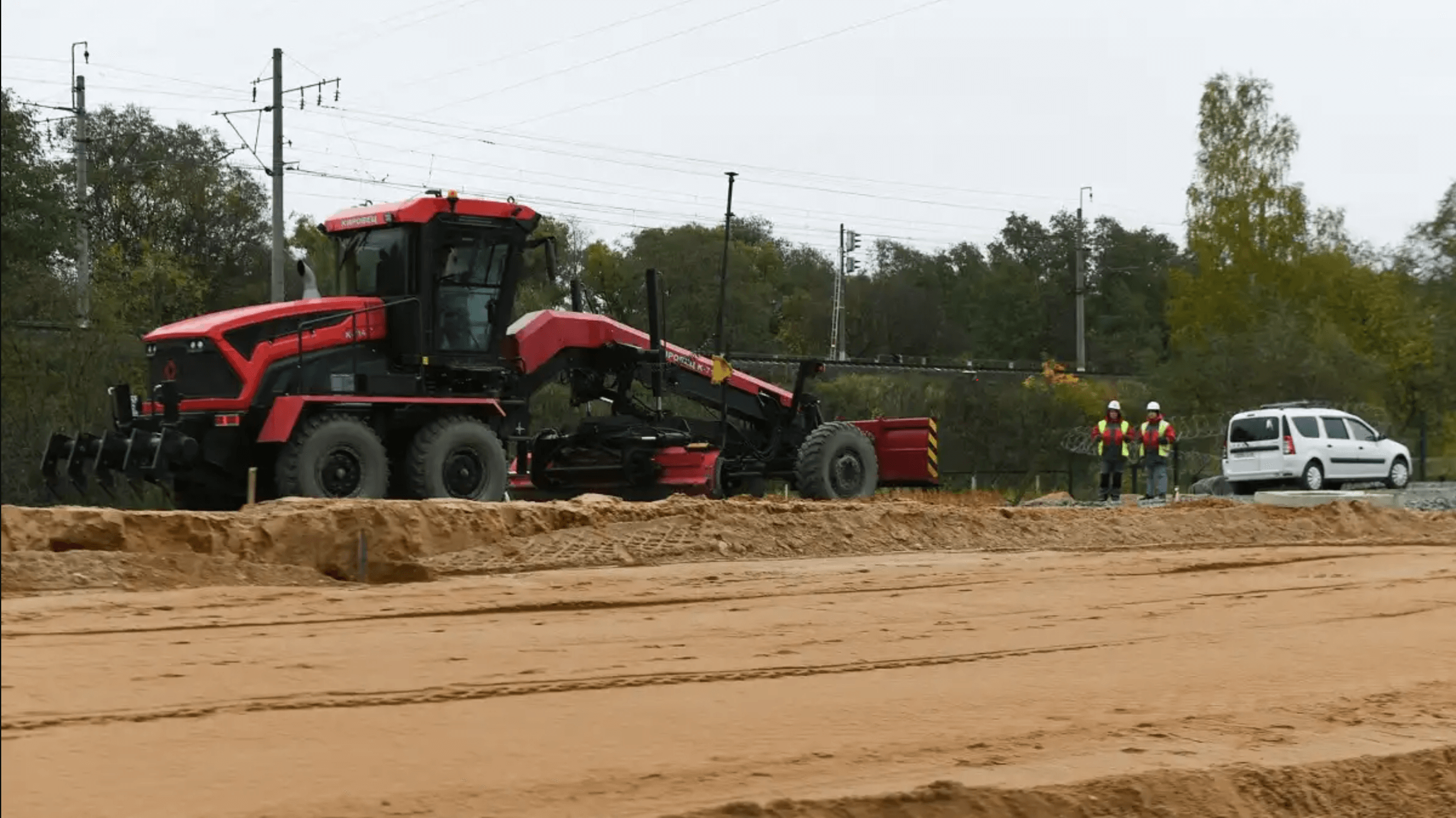 Петербургский тракторный завод представит свой первый грейдер Кировец К-714 на CTT Expo 2024
